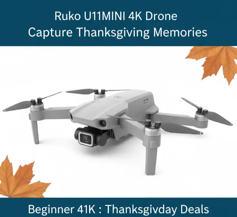 Ruko U11MINI 4K Drone: Capture Thanksgiving Memories
